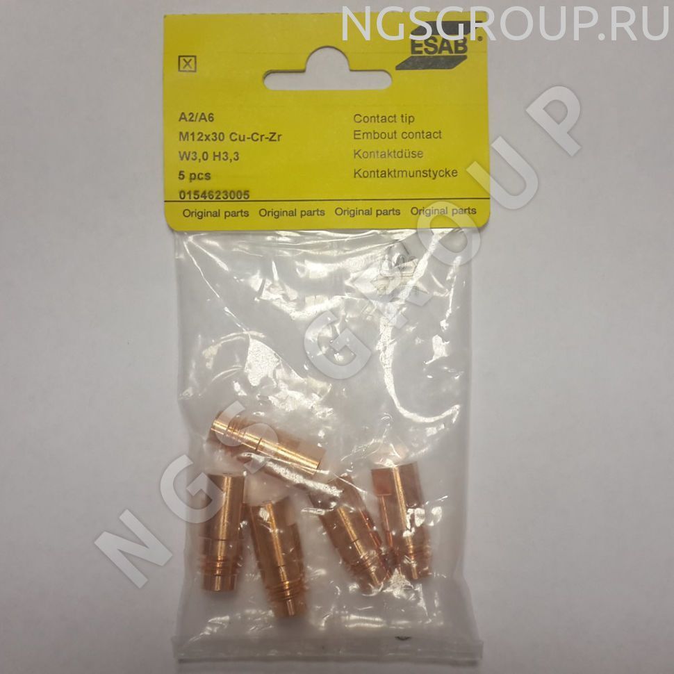 Контактный наконечник ESAB 3.0 mm, A2/A6, Contact tip 3.0MM A2/A6